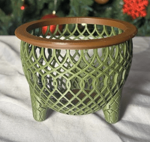 Premium Air - Flow Orchid Pot – Neofinetia / Vanda Style (Lattice Design) - Shear Xcitement Boutique